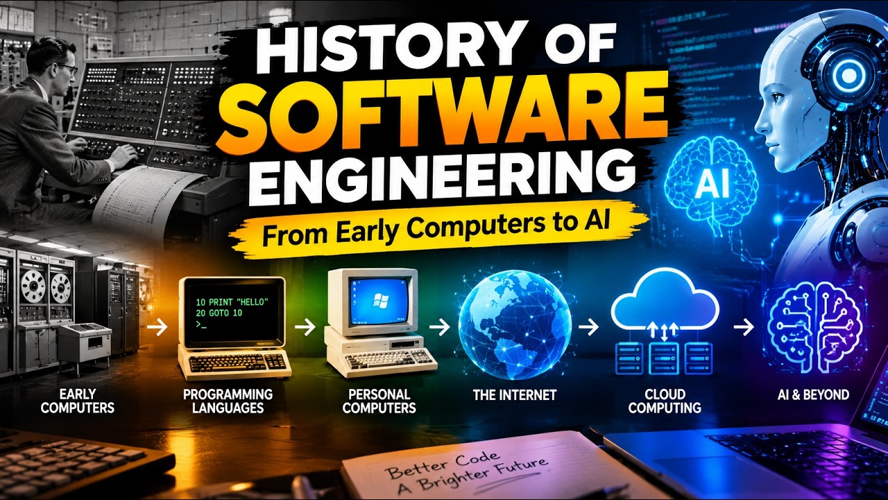 History of Software Engineering 🚀 | From Early Computers to AI ...