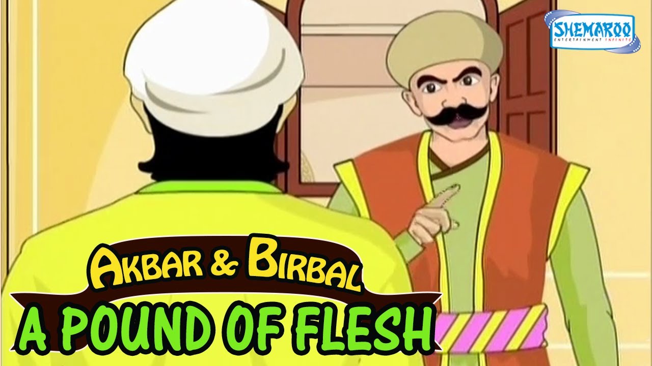 Akbar And Birbal - A Pound Of Flesh - Funny Animated Stories