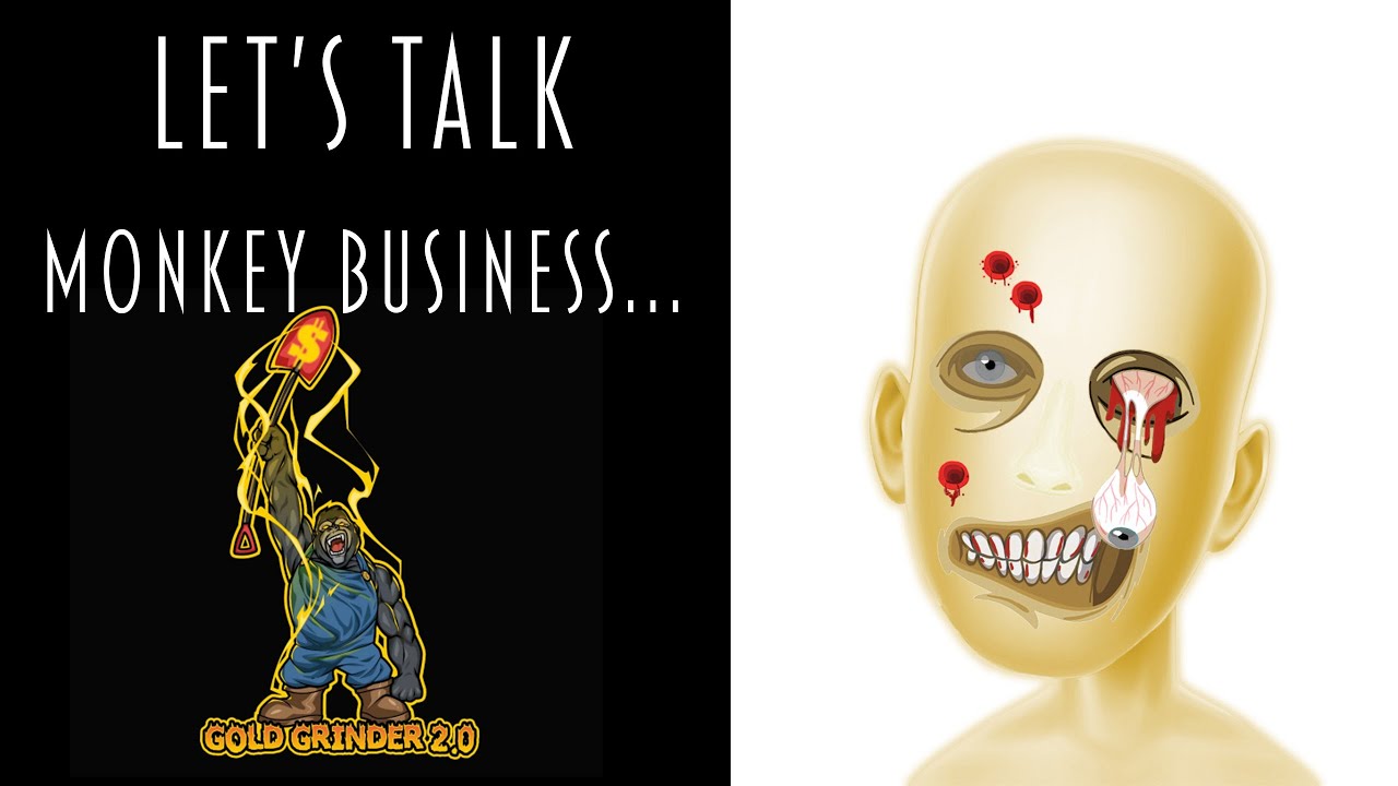 What's all the monkey business about with GOLD GRINDER V2!