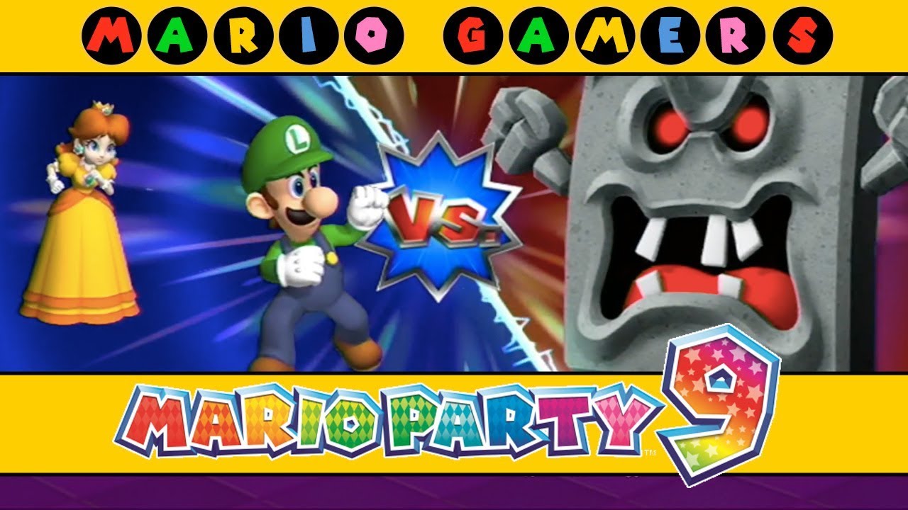 Mario Party 9 - Bob-omb Factory (Luigi vs Daisy)