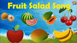 Watermelon Song | Fruit Salad Song for Kids | Watermelon Watermelon Papaya Papaya CHIKOO CHIKOO Poem screenshot 4