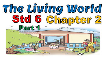 std 6th science chapter 2 the living world part 1 (class 6 lesson 2 maharashtra board SSC)