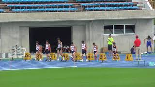 2017 第6回水戸カップ陸上 0805 中学オープン男子100m 3組