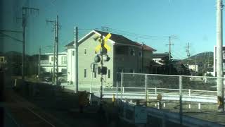 JR鹿児島本線  車窓  鳥栖駅～博多駅(終点)（885系かもめ特急）130km/h運転!!