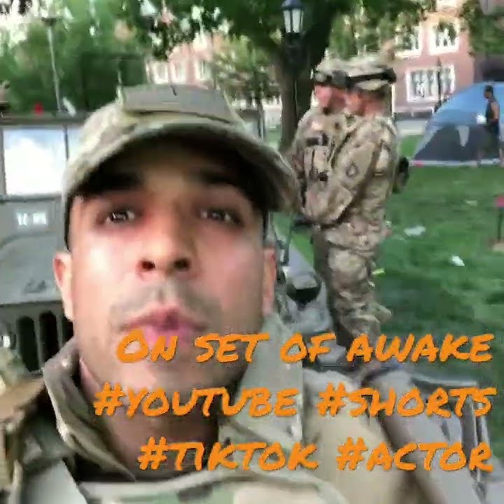 Watch #awake on #netflix. I play Petty Officer Diaz #shorts #youtube #actorslife #eliasedraki #m4