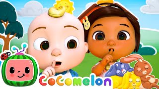 Shh Quiet Little Bunny Dance | Cocomelon Nursery Rhymes for Kids