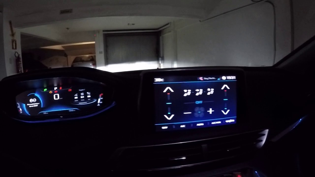 Peugeot 3008 - Luzes internas