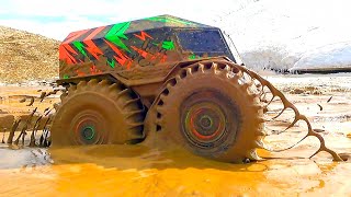 MAD OFFROAD EXPRESS | BOG SHERP VS Land Rover Mudding Challenge