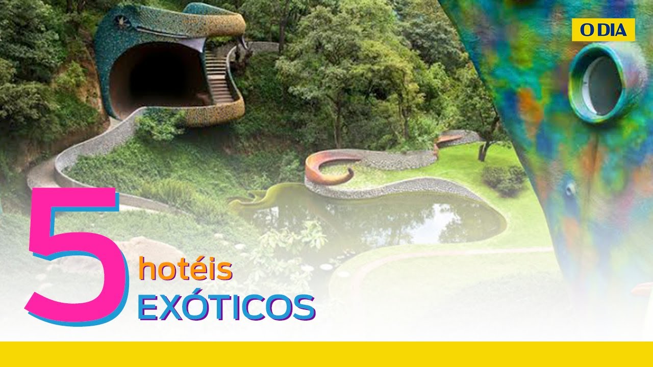 5 hotéis exóticos pelo mundo