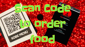 How we order our food through Code Scan||The New Normal||Safe way