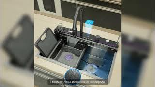 Stainless Steel kitchen Sinks Dishwashing and Vegetable Slot Multifunctional Household Basin Large S