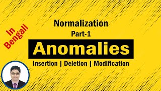 Anomalies | Normalization | Part-1 | DBMS