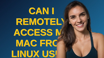 Apple: Can I remotely access my Mac from Linux using screen sharing?