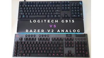 Razer V2 Analog vs Logitech G915 - Which Top Dog Should You Get?