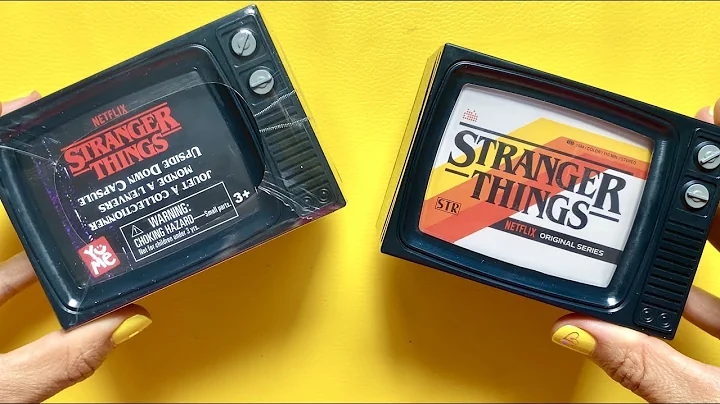 STRANGER THINGS mystery box Upside Down Capsules UNBOXING