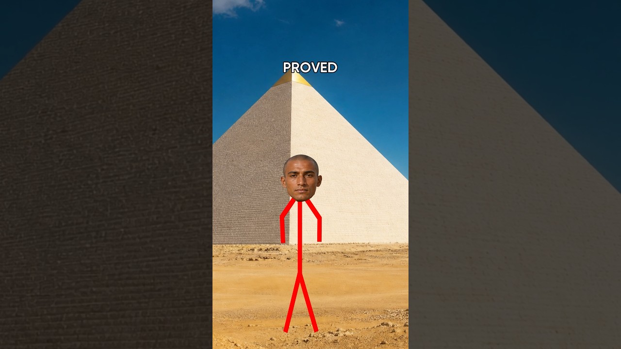 The Invention Of The Pyramids 🏜️ #shorts #facts