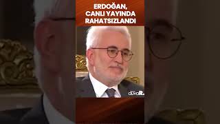 Cumhurbaşkanı Erdoğan rahatsızlandı, katıldığı canlı yayına ara verildi Resimi