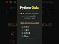 🔴 Python for loop output explained using range function step by step #pythonquiz #codematrixvishal