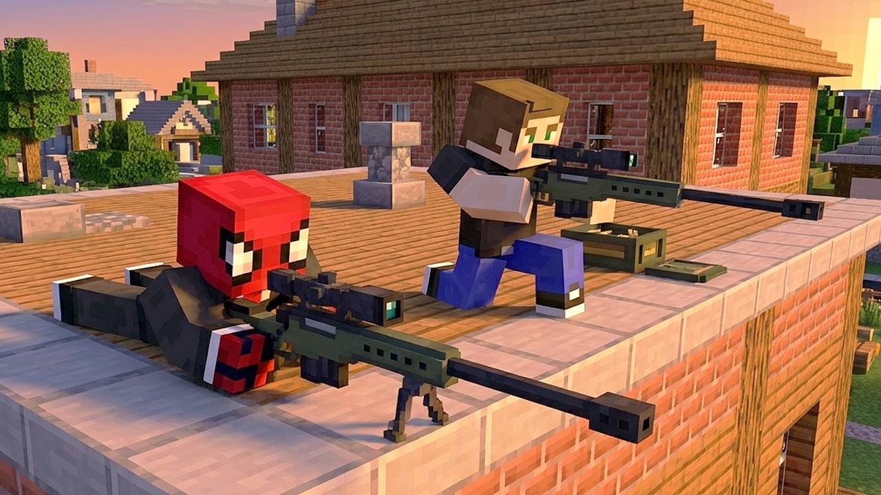 Ferited ve Tarık Keskin Nişancı Oldu - Minecraft