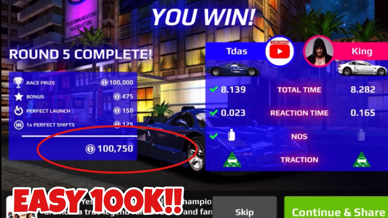 FINALLY BEATING THE RUSH RACING 2 CAMPAIGN!! | Easy Money Farming!! (Rush Racing 2)