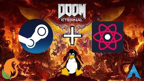 [Proton-5.5-GE-1] DOOM Eternal Linux Gameplay - Guardian Boss (3700X/5700XT)