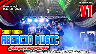 ABERCIO MUSIC ENTERTAINMENT SIMBARINGIN V1 VJ YUDA KIMUX FT EZA ARR DINDA ACIL DJ FRANS