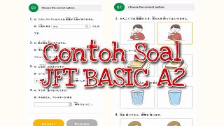 Contoh Soal Jft Basic A2 Latihan Soal Jft Basic A2 Bahasa Jepang N4 Part 2 Youtube