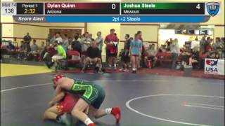Men 138 Dylan Quinn Arizona Vs Joshua Steele Missouri 4758650104