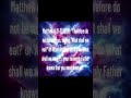 " The Ancient Scriptures" Matthew 6:31-32 (ESV)