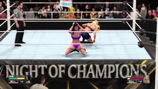 WWE 2K16 Chyna Vs Beth Phoenix Wwe Divas championship