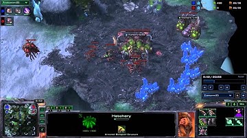 Starcraft II: Heart of the Swarm Unranked 1v1 (ZvZ)
