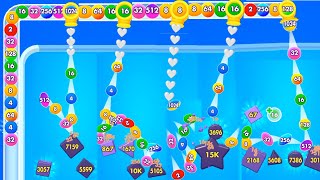 Bounce Merge | bounce merge 2048 ball in bounce merge 3d video games Android, iOS New Update Levels screenshot 5