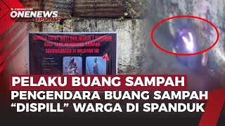 Download lagu Niat Biar Kapok, Pelaku Buang Sampah di Bandung Dipajang di Spanduk | OneNews Update