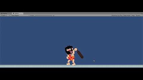 Rigged Anima2D Caveman complete with club! Inverse Kinematic Prototyping - Unity2D