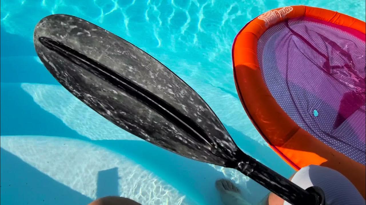waxing kayak paddles first impressions YouTube