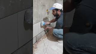 How to install the most difficult place in the kitchen!!  With ceramic tiles