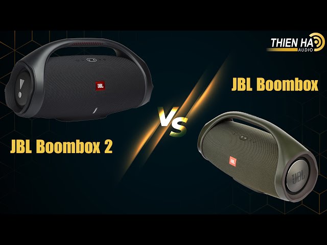 Loa JBL Boombox 2 vs JBL Boombox - Nâng Cấp Đáng Kể Về Chất Âm Trong Phiên Bản Mới 2020