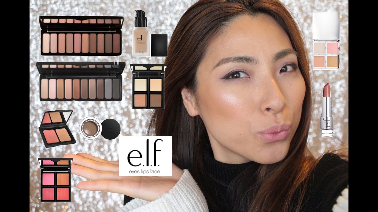 レビュー】elf 購入品でメイク - YouTube