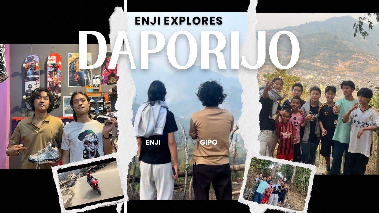 Enji explores Daporijo with Gipo Experience the beauty, people & vibes of Daporijo 🌿