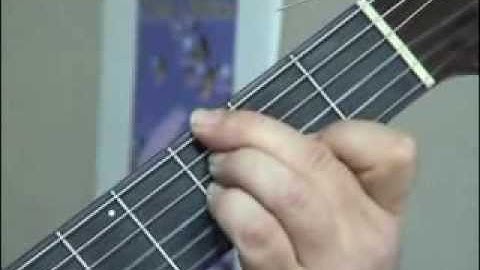 Guitar Chord voicing with the root on the 5th and 4th strings