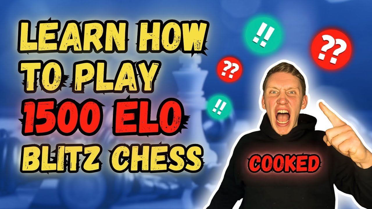 Play Blitz Chess Like a 1500 Elo Player - YouTube