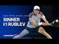 Jannik Sinner v Andrey Rublev | Quarter-Final | Australian Open 2024 Highlights 🇦🇺 image