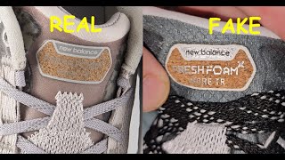 How to spot fake New Balance Fresh Foam more trail. Real vs fake New Balance fresh foam sneakers