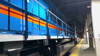 Metra Trains sitting at Union Station on 7/2/2024