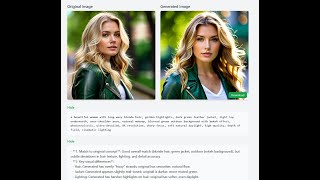 Celebrity LLM-Powered Image Analysis: Understanding How LLMs See Images and Regenerate  Images Using ComfyUI Wealth