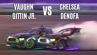 Chelsea DENOFA VS. Vaughn GITTIN Jr. | Formula Drift 2021 - Orlando | Round 2 - Top 16