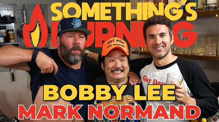 Somethings Burning - Bobby Lee & Mark Normand Make KimCheeseBurgers