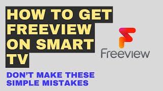 How To Get Freeview on Smart TV - Easy Freeview Access on Smart TV screenshot 1