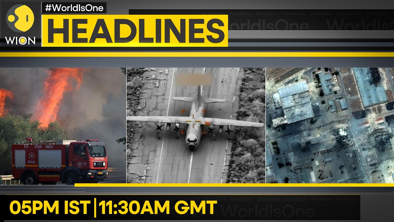 Israel-Iran War | Israel: Hit Iran's Nuclear Site | US' Images of Strikes on Iranian Plane
