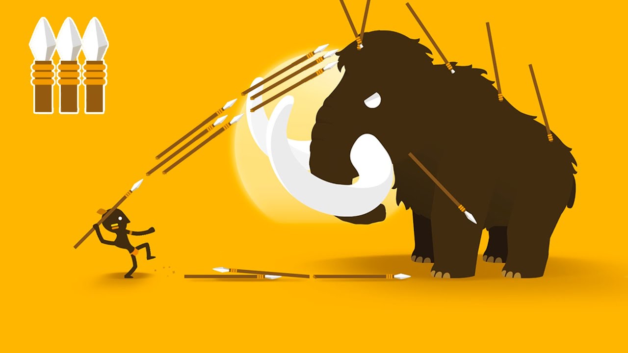 Big Hunter - killing The Mammoth by Triple Spear on day 1-25